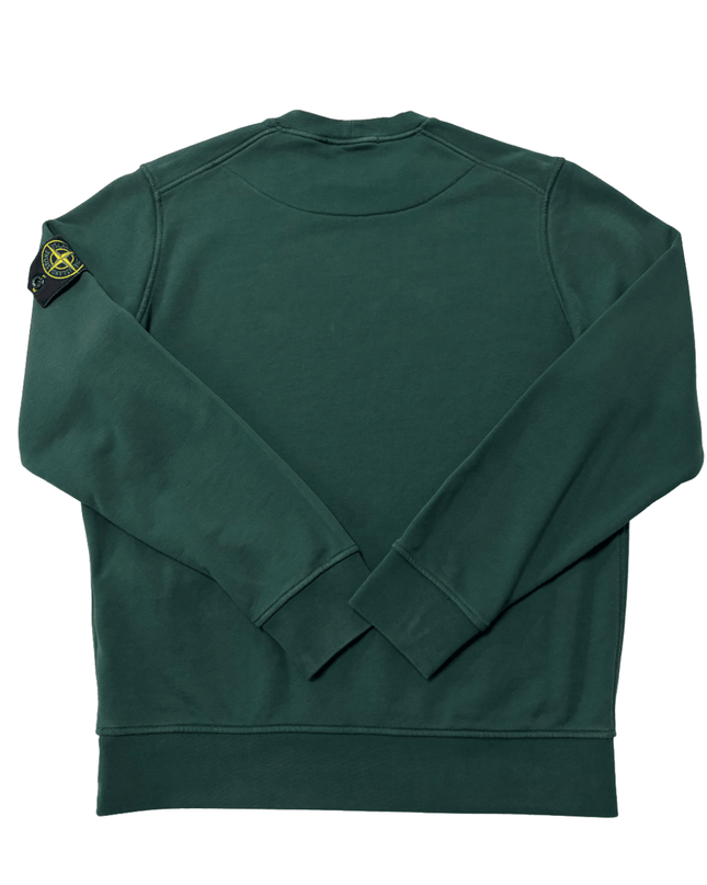Stone Island Dark Green Crewneck Sweatshirt
