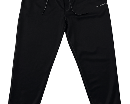 Karl Lagerfeld Contrast Stitch Black Joggers Trouser