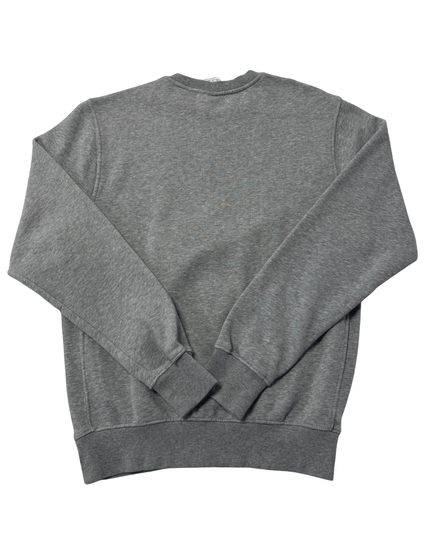 Nike Grey Embroidered Logo Fleece Sweatshirt