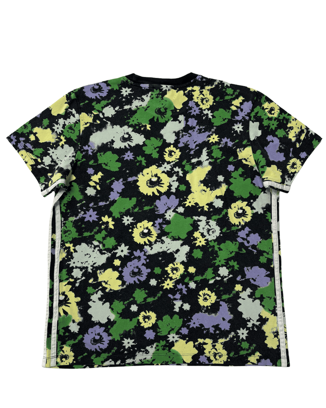 Adidas Originals Multicolor Floral Trefoil Cotton T-Shirt