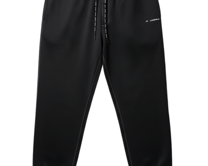 Karl Lagerfeld Contrast Stitch Black Joggers Trouser