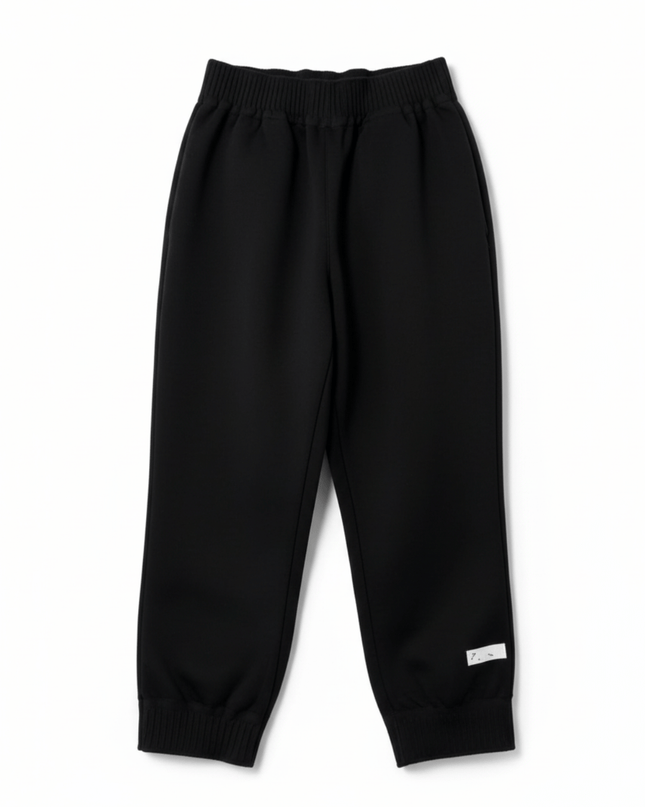 Gymshark Tapered Fit Black Woven Ankle Cuff Joggers