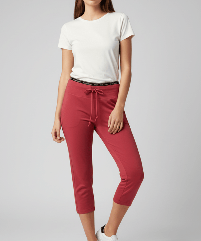Juicy Couture Sport Dusty Rose Logo Waistband Lounge Joggers