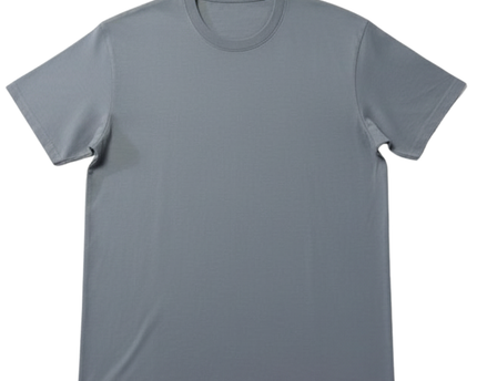 Urban Classics Solid Slate Grey Cotton T-Shirt