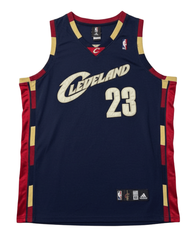 Vintage Adidas NBA Cleveland Cavaliers LeBron James #23 Stitched Jersey
