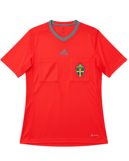 Adidas Sweden National Football Team 2022 Referee Red Jersey