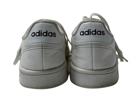 Adidas Advantage Base Sneakers | White with Black Stripes | EU 39⅓