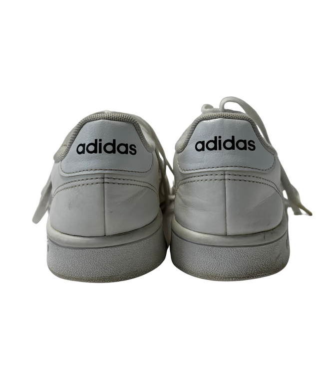 Adidas Advantage Base Sneakers | White with Black Stripes | EU 39⅓