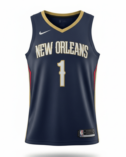 New Orleans Pelicans Zion Williamson #1 Icon Edition Swingman Jersey