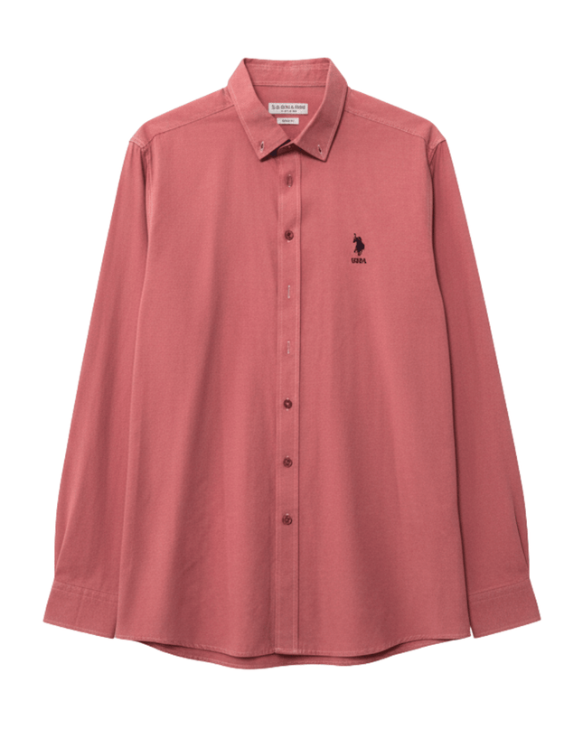 U.S. Polo Assn. Dusty Rose Slim Fit Shirt