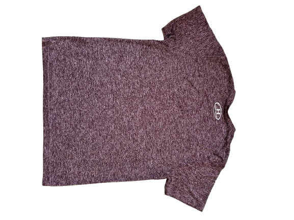 Under Armour Heat Gear Loose Fit Purple T-Shirt - M