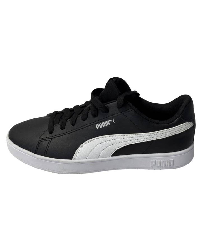Puma Black Classic Court Low-Top Sneakers