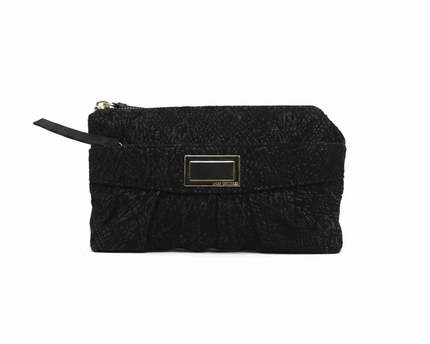 Juicy Couture Black Shimmery Evening Clutch Bag