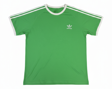 Adidas Green Trefoil 3-Stripes Heritage T-Shirt