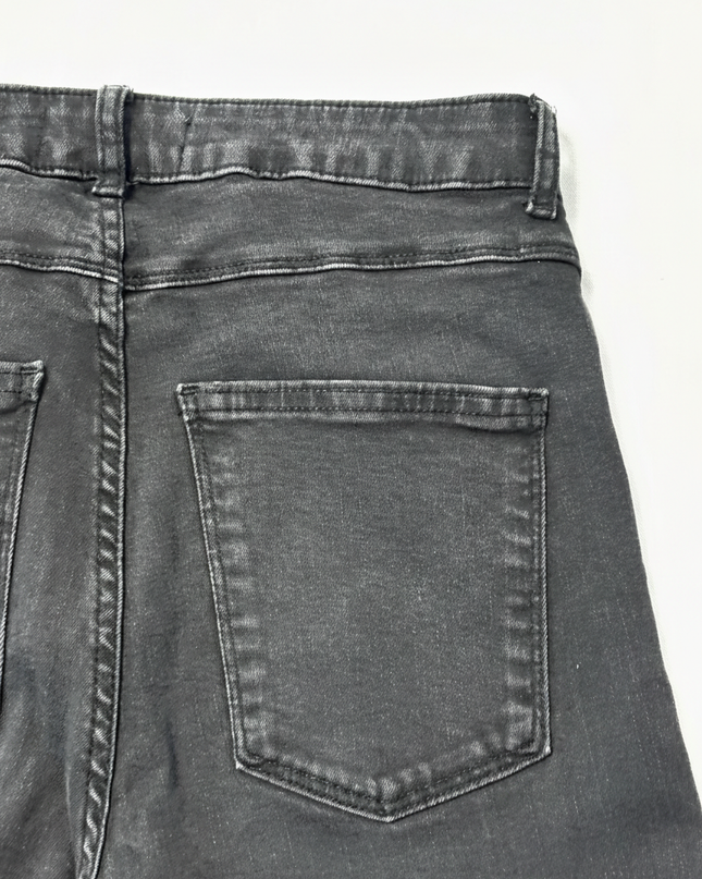 Zara Black High-Waist Skinny Jeans