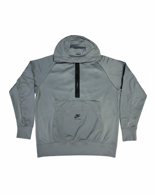 Nike Air Max Grey Half-Zip Therma-FIT Hoodie