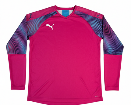 Puma Pink Long Sleeve Graphic Training Jersey