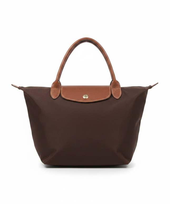 Longchamp Brown Le Pliage Tote Bag