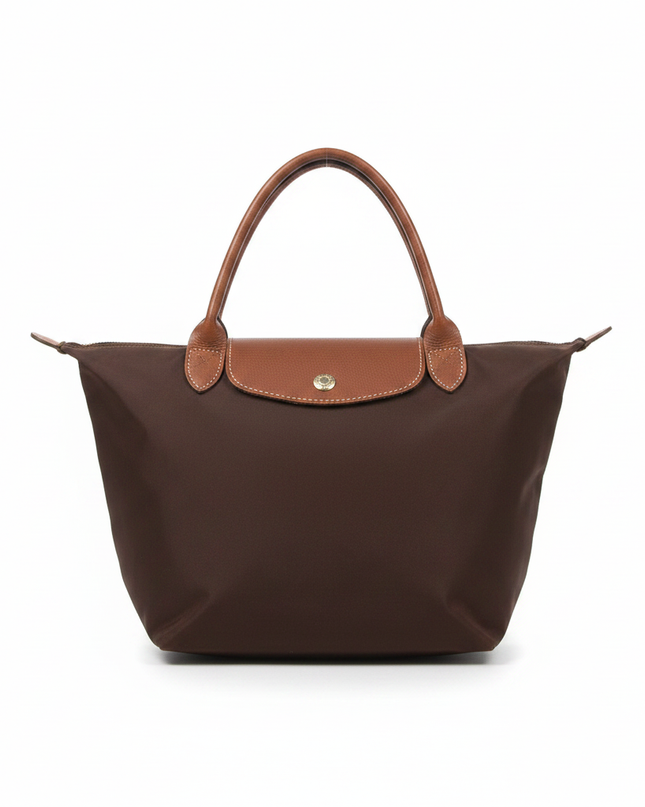 Longchamp Brown Le Pliage Tote Bag
