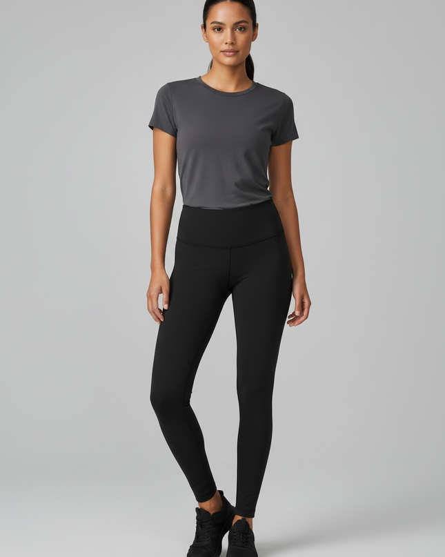 Lululemon Black High-Rise Performance Leggings