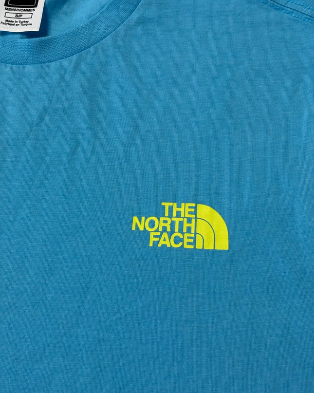 The North Face Blue Short Sleeve Graphic Logo T-Shirt