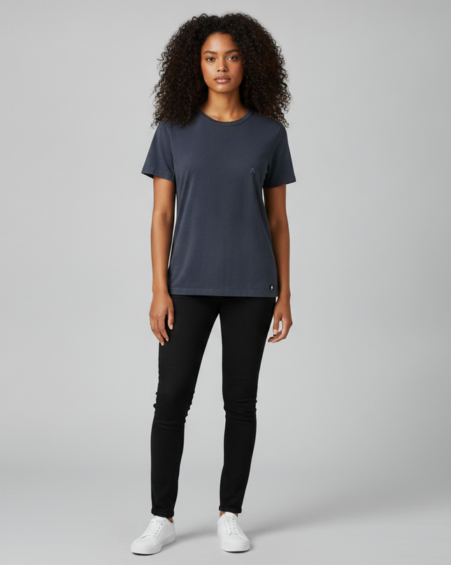 Carhartt Navy Blue Women's Short Sleeve T-Shirt