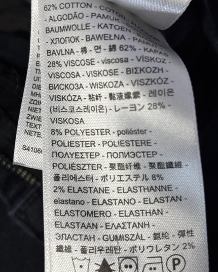 Levi's 724 High Rise Straight Leg Black Jeans