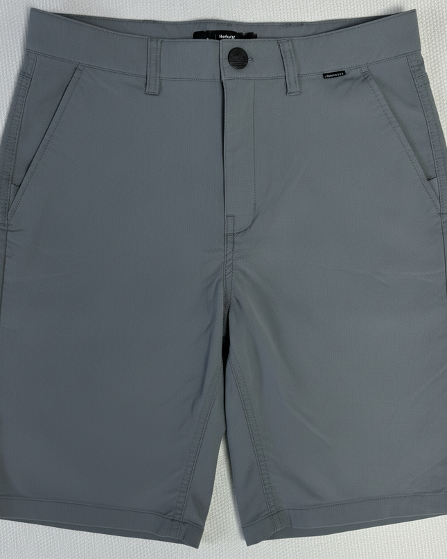 Hurley Grey Nike Dri-Fit Technical Shorts