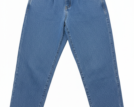 Brittania Blue High-Waisted Tapered Leg Vintage Jeans