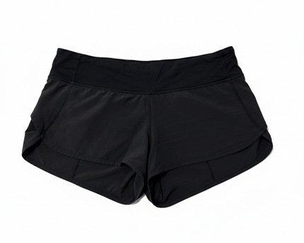 Lululemon Black High-Performance Athletic Shorts