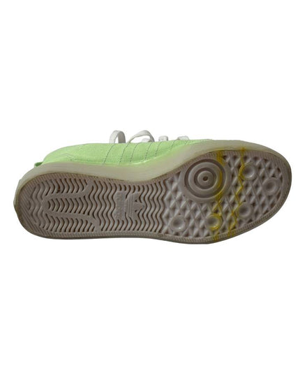 Adidas Green/Purple Nizza Hi Sneakers