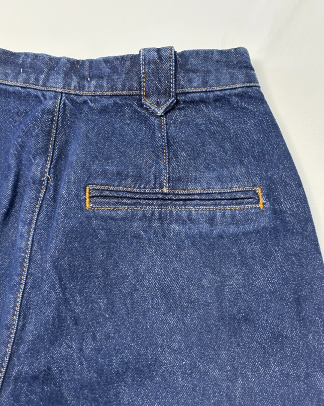 Zara Blue High-Waisted Tapered Jeans