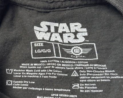 Star Wars Black Vitruvian Darth Vader Graphic Tee