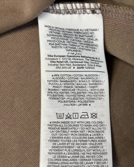 Nike Tan Tech Fleece Crewneck Sweatshirt