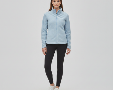 Patagonia Light Blue Synchilla Full-Zip Fleece Jacket