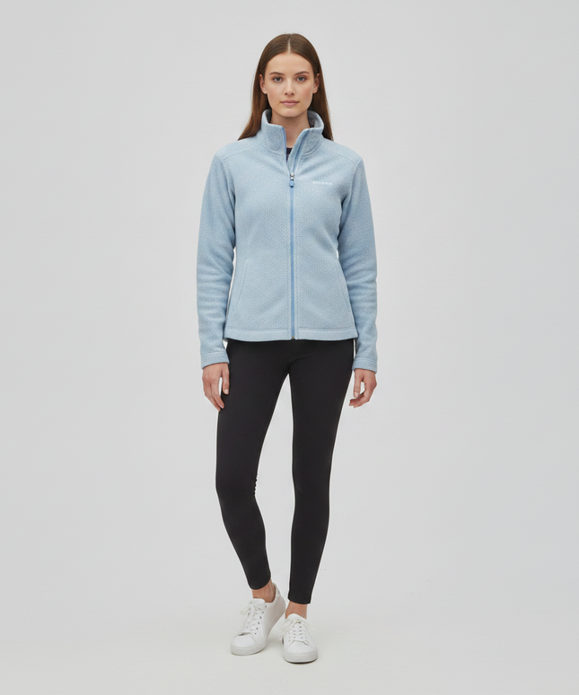 Patagonia Light Blue Synchilla Full-Zip Fleece Jacket