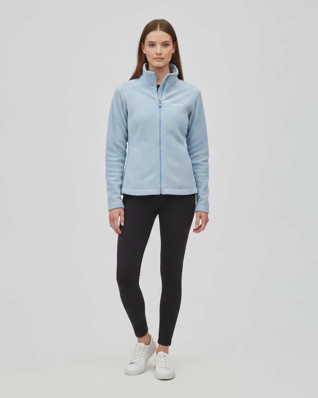 Patagonia Light Blue Synchilla Full-Zip Fleece Jacket