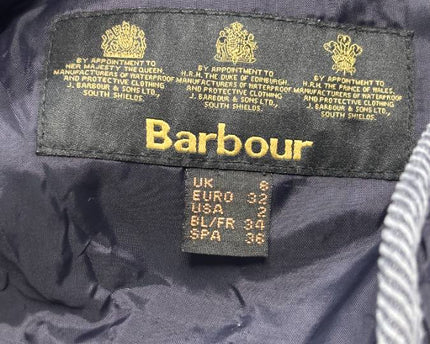 Barbour Navy Blue Quilted Heritage Jacket