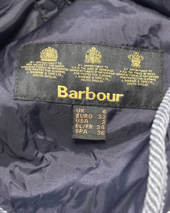 Barbour Navy Blue Quilted Heritage Jacket