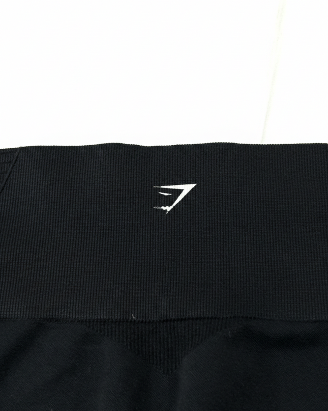 Gymshark Energy+ Seamless High-Waisted Black Leggings