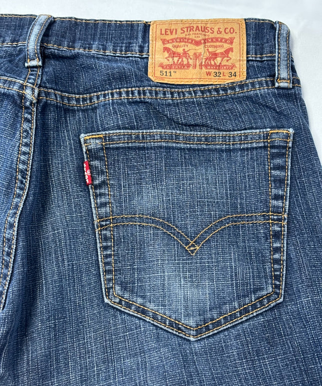 Levi's 511 Slim Fit Blue Jeans