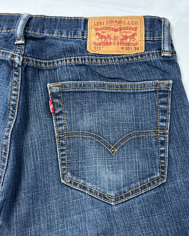Levi's 511 Slim Fit Blue Jeans