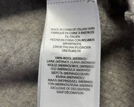 Polo Ralph Lauren Gray Merino Wool Crewneck Sweater