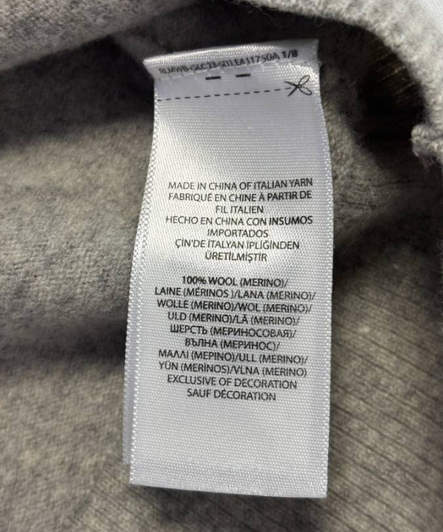 Polo Ralph Lauren Gray Merino Wool Crewneck Sweater