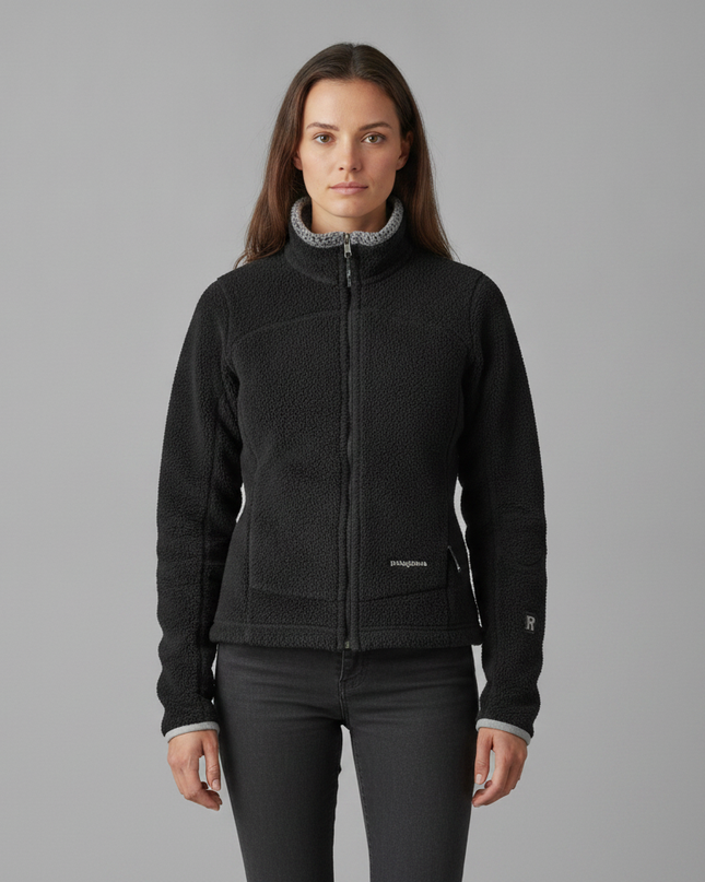Patagonia Black Regulator R2 High-Loft Fleece Jacket