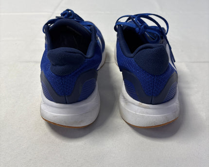 Adidas Blue Cloudfoam Three Stripes Running Sneakers