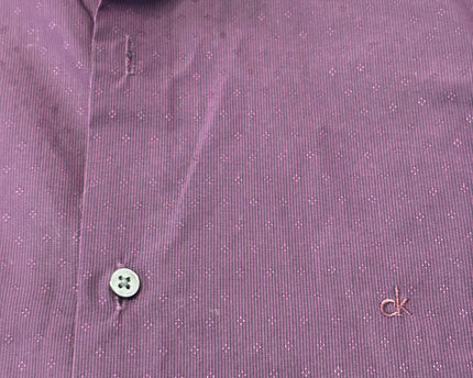 Calvin Klein Purple Slim Fit Shirt