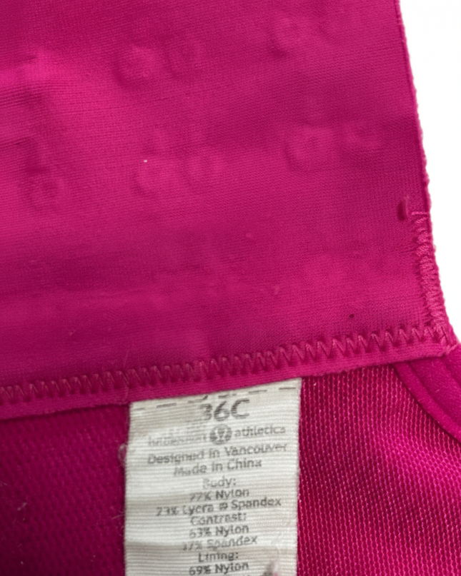 Lululemon High Support Adjustable Sports Top