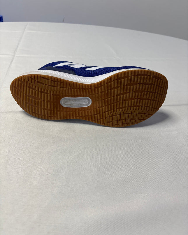 Adidas Blue Cloudfoam Three Stripes Running Sneakers