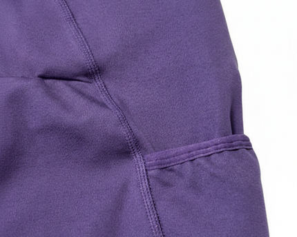 Gymshark Purple High-Waisted Performance Side Pockets Leggings
